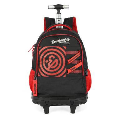 Imagem de Mochila Escolar De Rodinha Enaldinho Youtuber Original Luxcel