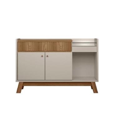 Imagem de Buffet Lucca Linea 810010066 Natural e Off White - Linea Brasil