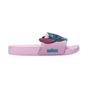 Imagem de Chinelo Melissa Flowing Slide + Stitch Feminino-Feminino