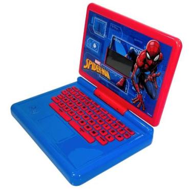 Imagem de Laptop Minigame Notebook Infantil Bilíngue Homem-Aranha - Candide