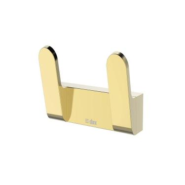 Imagem de Cabide Duplo Dax Iguaçu Gold Dax-2062-ig-gd