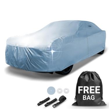 Imagem de iCarCover Capa de carro de 18 camadas à prova d'água para todos os climas, capas de carro de qualidade premium para automóveis, proteção UV, El Camino, Impala, Bel Air, Monte Carlo, Galaxie,
