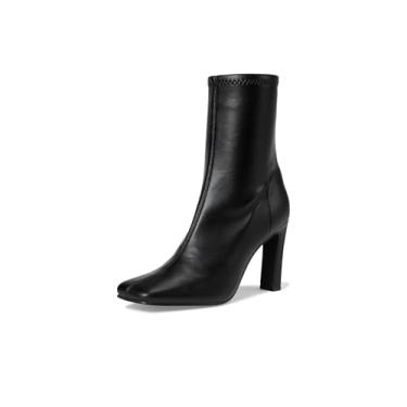 Imagem de Steve Madden Bota feminina Khelan cano médio, Preto, 34