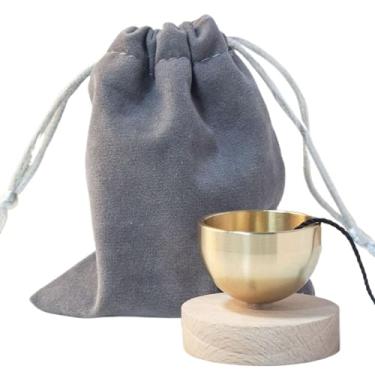 Imagem de Tigela Tibetana | Pequena Decoração Doméstica em Latão - Bola De Canto Para Equilíbrio Dos Chakras - Para Iniciantes Homens Yoga Meditação Viagem Sala De Estar Casa