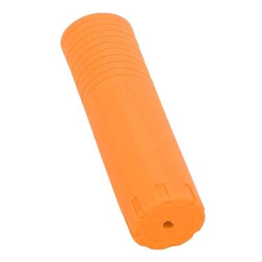 Imagem de VBESTLIFE Capa do Punho do Microfone, Luva Portátil Antiderrapante do Microfone do Silicone à Prova de Choque para o Concerto da Conferência da Festa do Karaoke de Ktv (Laranja)