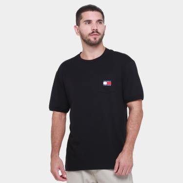 Imagem de Camiseta Tommy Jeans Badge Pocket Masculina-Masculino