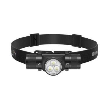 Imagem de Lanterna De Cabeça LED Recarregável Tipo-C À Prova d'Água 1200LM BORUi
