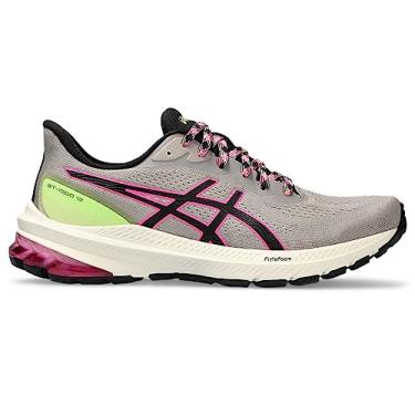 Imagem de ASICS Tênis de corrida feminino GT-1000 12, Banho natural/verde limão, 38