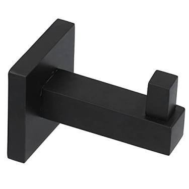 Imagem de Gancho de Parede em Aço Inoxidável Alta Resistência para Banheiro Cozinha Hotel Design Moderno e Robusto Suporta Toalhas Casacos Chapéus Bolsas Cintos