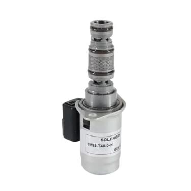 Imagem de 1 peça de peças de motor de combustível de escavadeira válvula solenoide hidráulica VDC24 NO.3333 SV98-T40-0-N válvula solenoide de desligamento