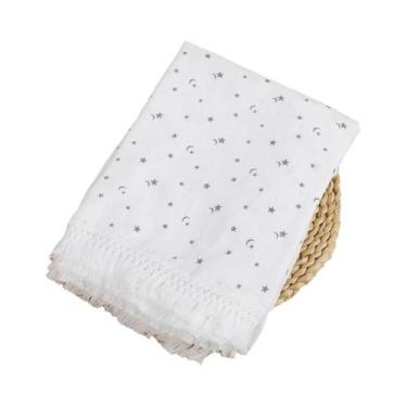 Imagem de Cobertores De Musselina De Algodão Respirável Com Franjas Para Bebês, 