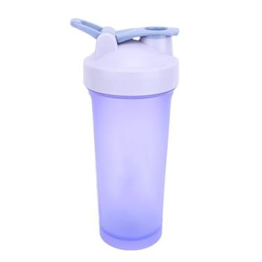 Imagem de Yinhing Garrafa de 600ML Com Batedor de Arame Integrado e Escalas de Medição Misturador de Proteína de Aço Inoxidável Premium para Esportes Fitness Atividades Ao Ar Livre Design de Uso Em Academia