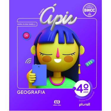 Imagem de Livro - Projeto Ápis Geografia 4º ano