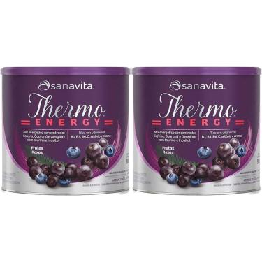 Imagem de Kit 2X Thermo Energy - 300g Frutas Roxas - Sanavita-Masculino