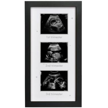 Imagem de Porta-retratos de ultrassom HAMUIERS Triple 13x18cm preto