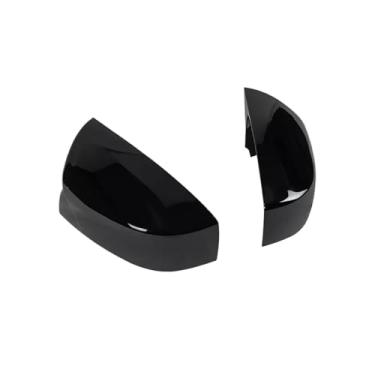 Imagem de Compatível com US Subaru Outback Crosstrek WRX 2015-2017 Adesivo de carro Retrovisor Lateral Tampa do espelho Tampa da asa Porta externa Vista traseira Caso Guarnição(No Light Black)