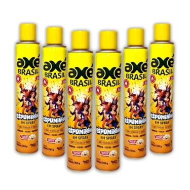 Imagem de KIT 6 Espuminha Em Spray Artificial 500ml Axé Brasil