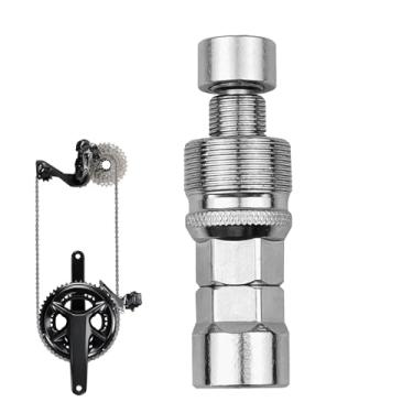 Imagem de Ferramenta de remoção de manivela | Removedor de suporte inferior de aço - extrator de manivela de bicicleta de aço | para montanha estrada bicicleta ciclismo manutenção ciclistas reparo pedaleiro