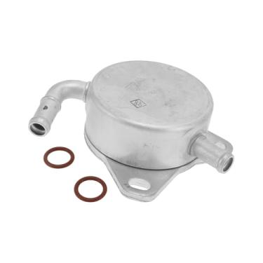 Imagem de REPAIROCK Resfriador de óleo do motor para Lexus IS250 2006-2011 V6 2,5L Refrigerador de óleo de transmissão Trans Cooler com 2 peças de vedação O-ring No.1241007130 Liga de alumínio 1 conjunto
