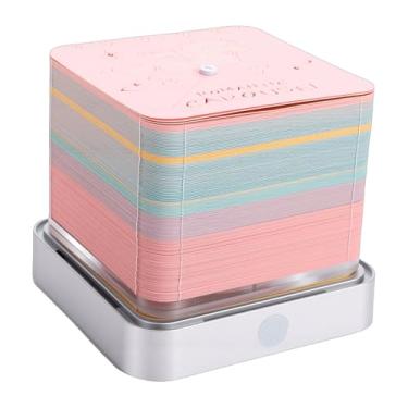 Imagem de Generic Bloco de Notas de Calendário de Arte 3D 2026, Calendário Criativo Com Luzes LED e Caixa de Acrílico, para Decoração de Escritório, Presente, Marcador, Bloco de Notas