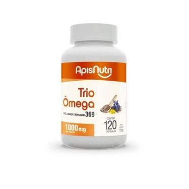 Imagem de Trio Ômega 3, 6 e 9 Aspinutri com 120 capsulas - Apisnutri