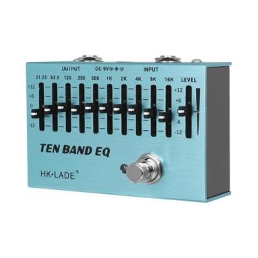 Imagem de Pedal De Efeitos Para Guitarra Elétrica Com EQ De 10 Bandas IRIN AN-40