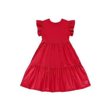 Imagem de Vestido Infantil Manga Curta Bee Loop-Feminino