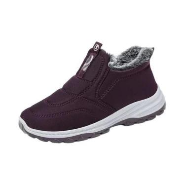 Imagem de Botas De Inverno Femininas Quentes E Leves Com Forro De Pelúcia Antide