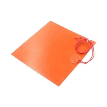 Imagem de Almofada De Aquecimento De Silicone Laranja 12V 220V Impermeável Flexí