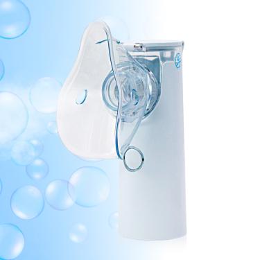 Imagem de Máquina Nebulizador Inalador Portátil Silencioso Adulto e Infantil USB  Pilha