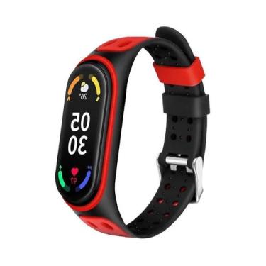 Imagem de Pulseira De Silicone Esportiva Para Xiaomi Mi Band 7 6 5 4 3, Substitu
