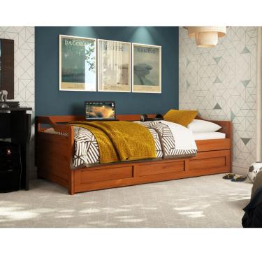 Imagem de Bicama Madeira Maciça Londrina Saraiva