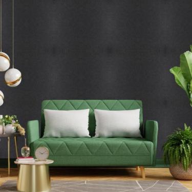 Imagem de Papel de Parede Adesivo Autocolante Decorativo Preto 10 METROS 2 ROLOS