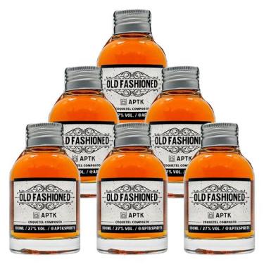 Imagem de Miniatura Drink Old Fashioned APTK Spirits 100ml 6 Unidades