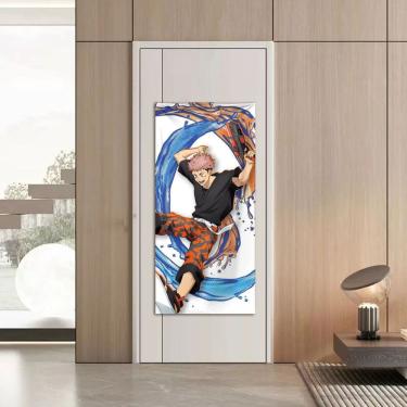 Imagem de Tapeçaria para pendurar na parede Jujutsu Kaisen Yuji Itadori 100x150cm