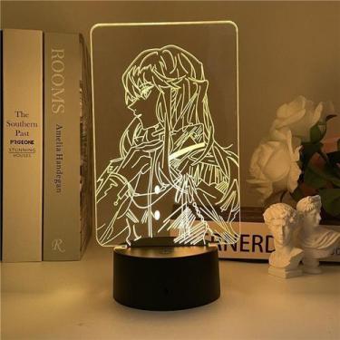 Imagem de Luz noturna LED 3D Demons Slayers Hashiras que muda de cor - Yiweisai