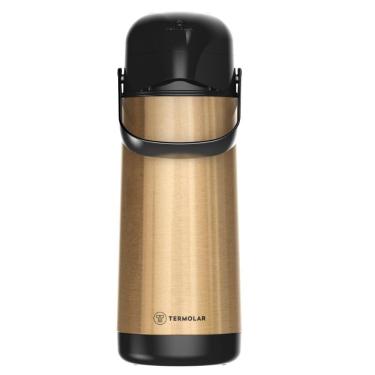 Imagem de Garrafa Térmica 1,8L Termolar Lúmina Gold