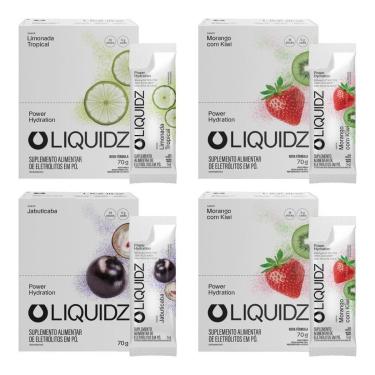 Imagem de LIQUIDZ - Eletrólitos Zero Açúcar 3 Sabores 56 Sachês-Unissex