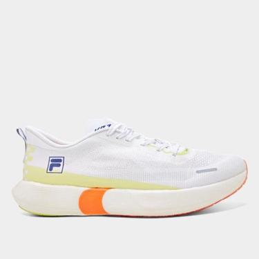 Imagem de Tênis Fila Kr7 Pro Speed Tech Masculino, Branco, Verde limão, 41