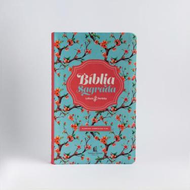 Imagem de Livro - Bíblia ACF, Capa flexível, Floral, Leitura Perfeita
