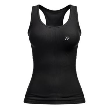 Imagem de Regata Feminina Nadador Academia Fitness 100% Algodão 77-Feminino