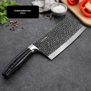 Imagem de Cutelo Sultan Inox 30cm - Sem Marca