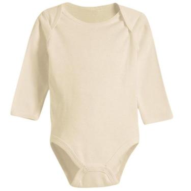 Imagem de Body Roupa de Bebê Manga Longa Suedine 100% Algodão Enxoval - Koala Ba