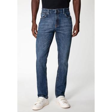 Imagem de Calça Jeans Slim Straight Azul-Masculino