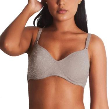 Imagem de Sutiã Triângulo Sem Bojo Plus Media Compessão Structure Duloren, Casta