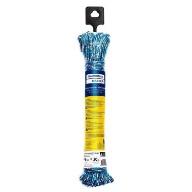 Imagem de Corda Trançada Pet Meada 6 mm X 20 m para Amarrações e Fixações Resistente ao Tempo Pre...