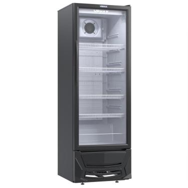 Imagem de Expositora de Bebidas Preto 300l Regulável de 0ºc a +5ºc Led vv 300 127v - Venax 27506