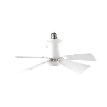 Imagem de Ventilador de Teto LED com Controle Remoto - 3 Velocidades, Temporizad