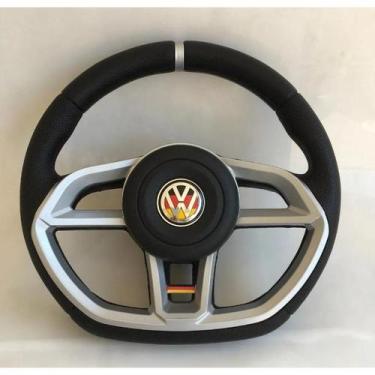 Imagem de Volante Caminhão Volkswagen 37 Cm Delivery Titan Worker 8140 8120 8150