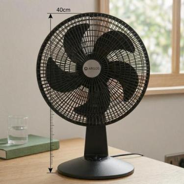 Imagem de Ventilador de Mesa Premium Argos 30cm e 40cm 110V ou 220V 3 velocidade